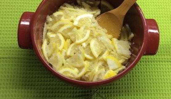 лимонно-имбирный конфитюр