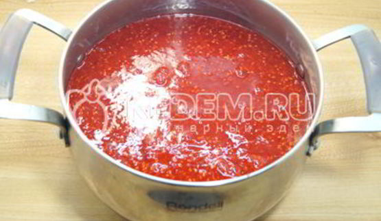 малиновое варенье пятиминутка