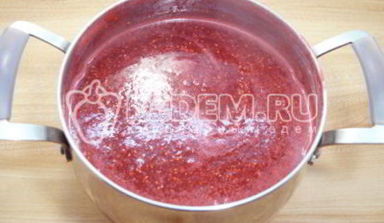 малиновое варенье пятиминутка