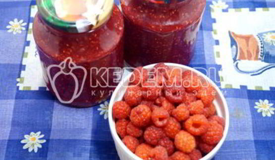 малиновое варенье пятиминутка