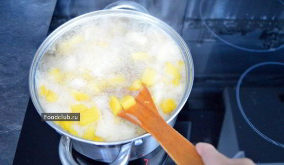 персиковый конфитюр