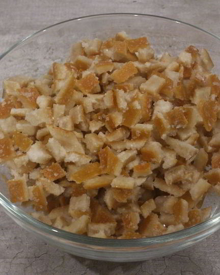 Рецепт цукатов из апельсиновых корок