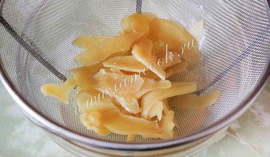 цукаты из имбиря