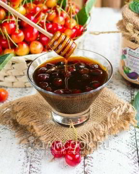 Варенье из черешни с косточками