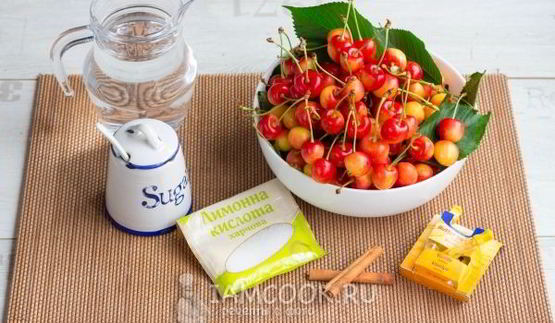 варенье из черешни с косточками