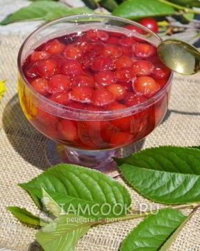 Варенье из черешни с косточкой Пятиминутка