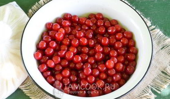 варенье из черешни с косточкой пятиминутка