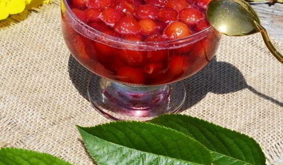 варенье из черешни с косточкой пятиминутка