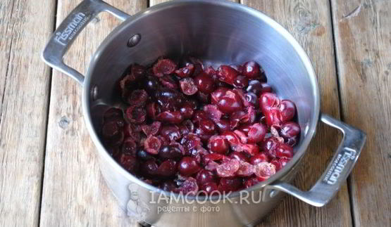 варенье из черешни с лимонной кислотой