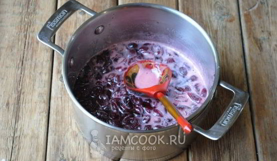варенье из черешни с лимонной кислотой