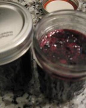 Варенье из ежевики и бузины