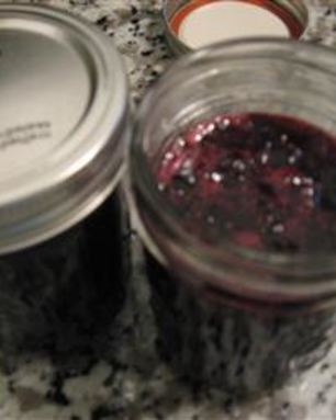 Варенье из ежевики и бузины