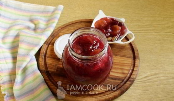 варенье из клубники и бананов