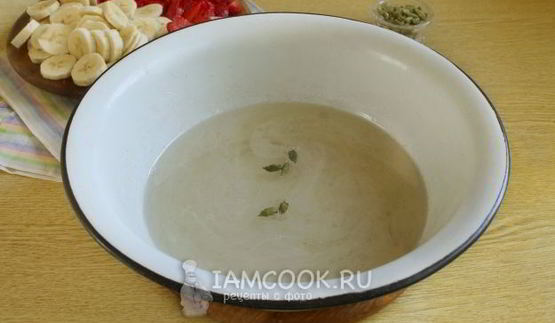 варенье из клубники и бананов