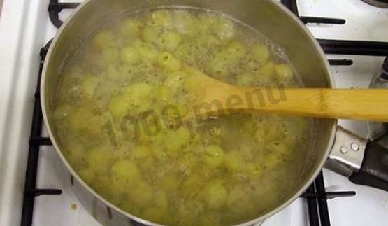 варенье из крыжовника изумрудное