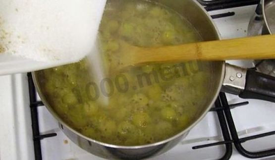 варенье из крыжовника изумрудное