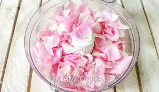 варенье из лепестков чайной розы без варки