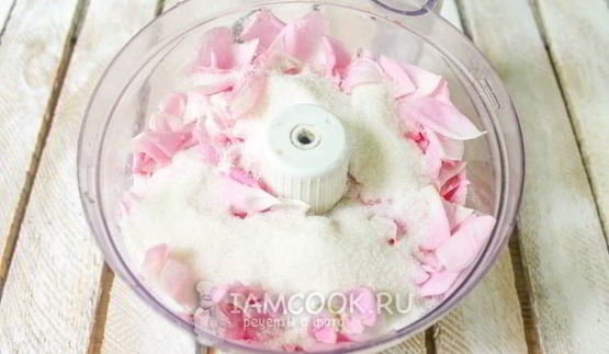 варенье из лепестков чайной розы без варки