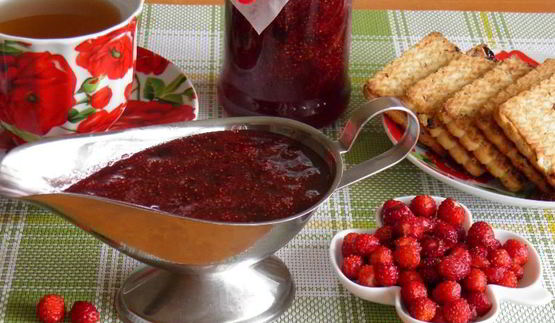варенье из лесной земляники пятиминутка на зиму