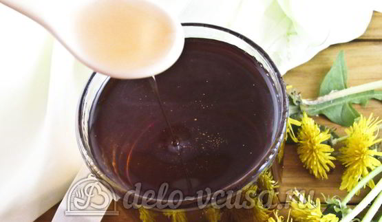 варенье из одуванчиков