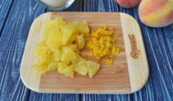 варенье из персиков с апельсинами