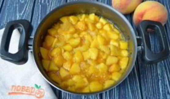 варенье из персиков с апельсинами