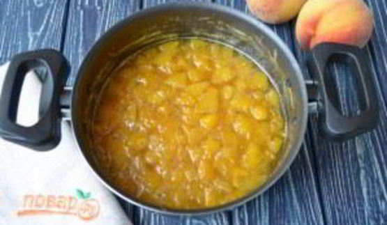 варенье из персиков с апельсинами