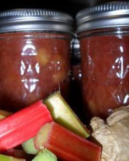 Рецепт варенья из ревеня с имбирем