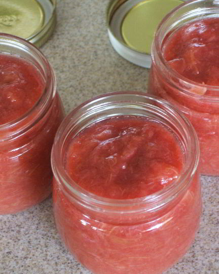 Рецепт варенья из ревеня