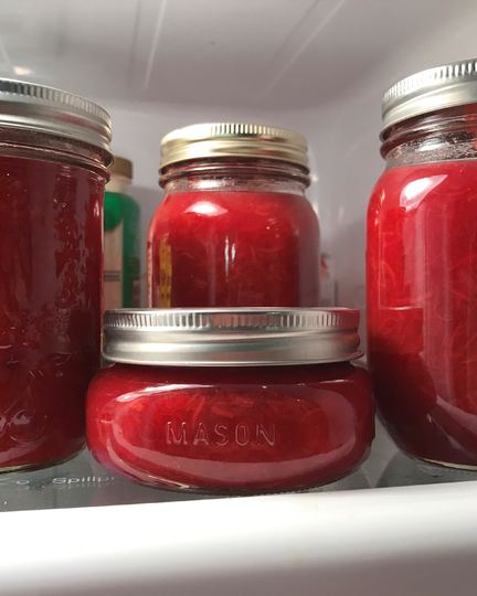 Рецепт варенья из ревня с консервированным ананасом