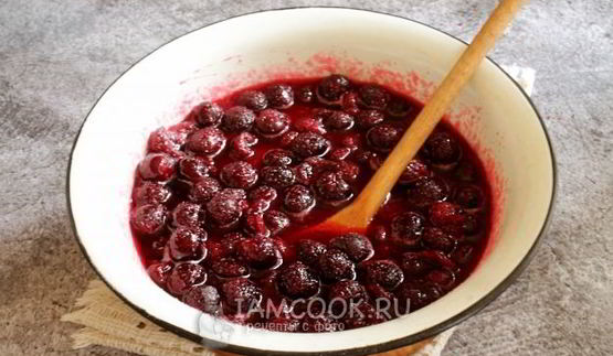варенье из вишни пятиминутка