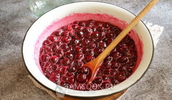 варенье из вишни пятиминутка