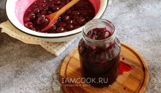 варенье из вишни пятиминутка