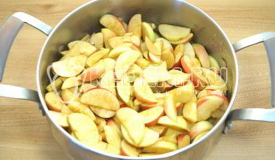 варенье из яблок дольками