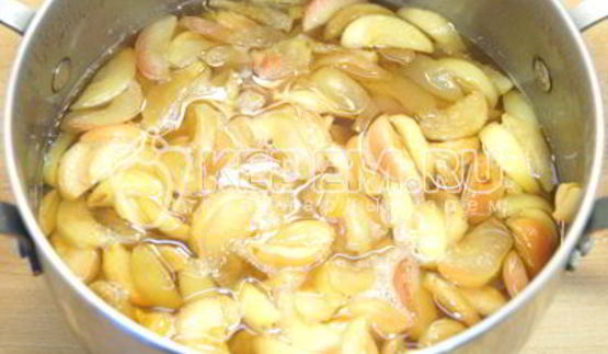 варенье из яблок дольками