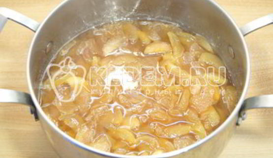 варенье из яблок дольками