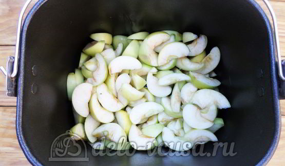 варенье из яблок и слив в хлебопечке