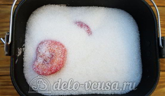 варенье из яблок и слив в хлебопечке