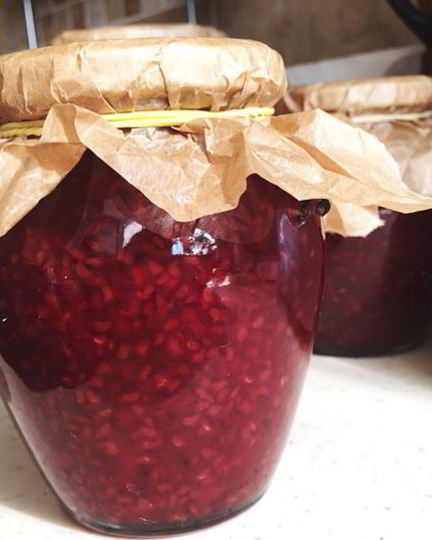 Рецепт варенья с малиной