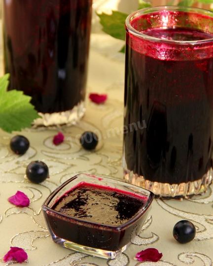 Рецепт варенья желе из черной смородины на зиму