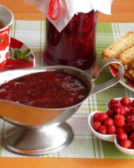 Рецепт земляничного варенья быстро