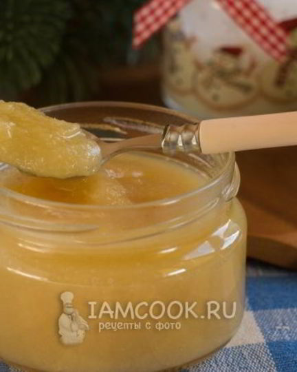 Рецепт яблочно-грушевого пюре на зиму