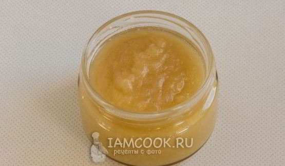 яблочно-грушевое пюре на зиму