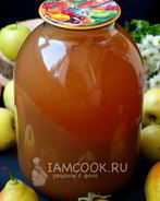 Яблочно-грушевый сок на зиму