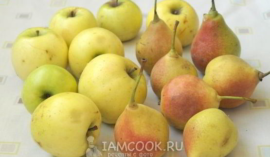 яблочно-грушевый сок на зиму