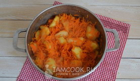 яблочно-морковное пюре на зиму