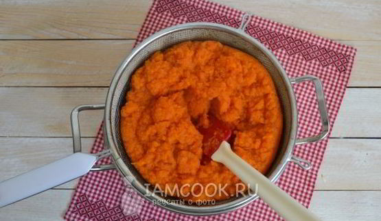 яблочно-морковное пюре на зиму