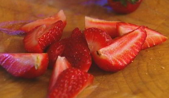 ягоды на французском тосте