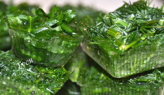 заготовка зелени на зиму