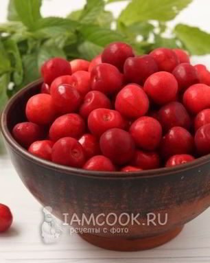 Заморозка черешни на зиму